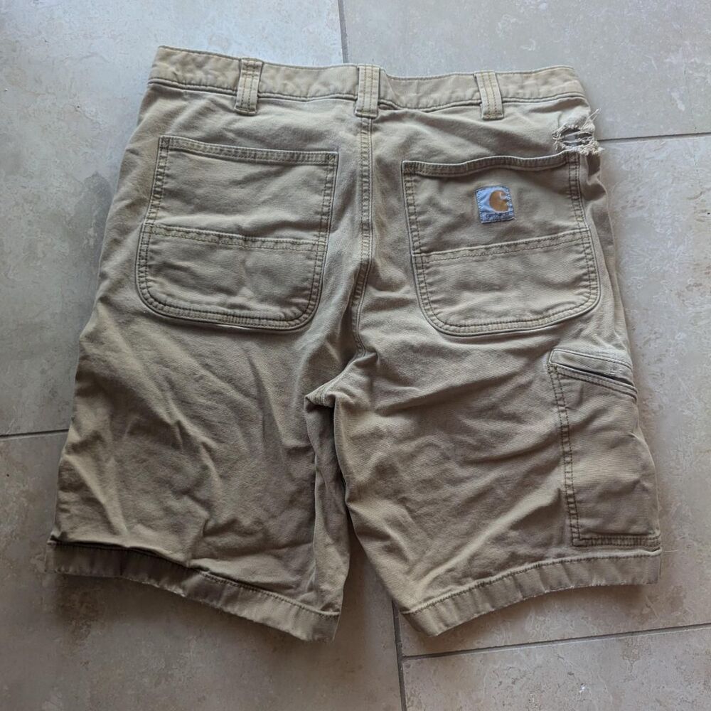 Carhartt Men's Tan and Khaki Shorts